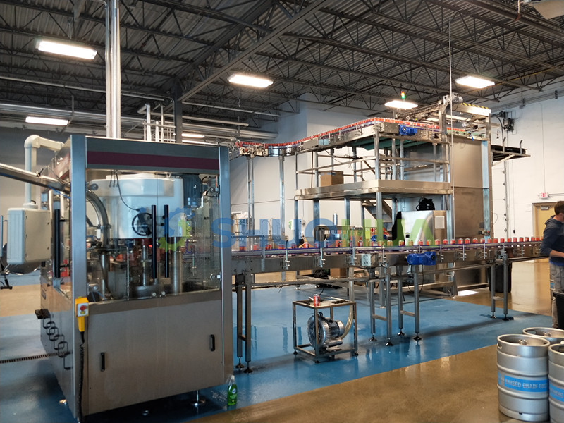 Craft Beer Canning System For Microbreweries 